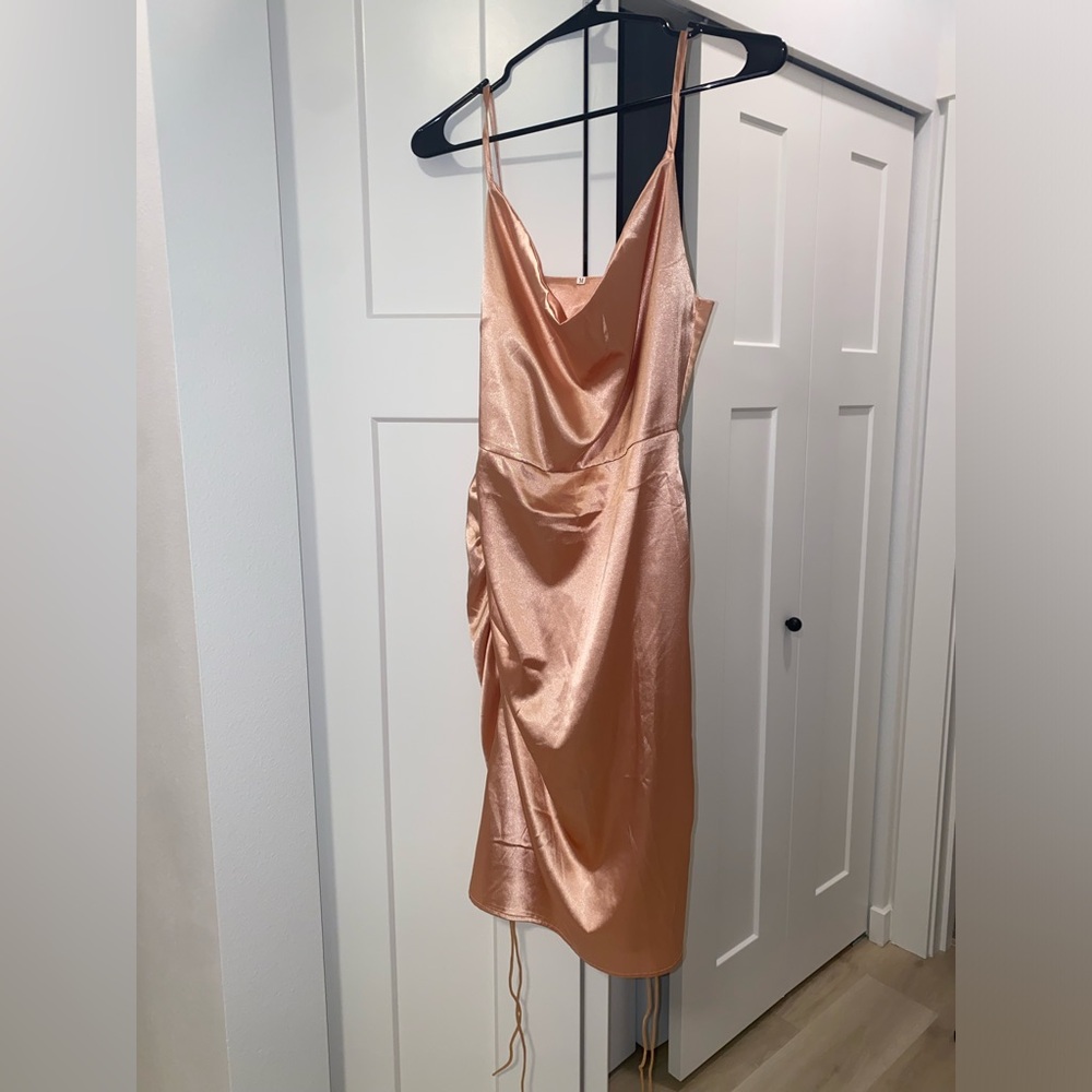 Medium satin dress